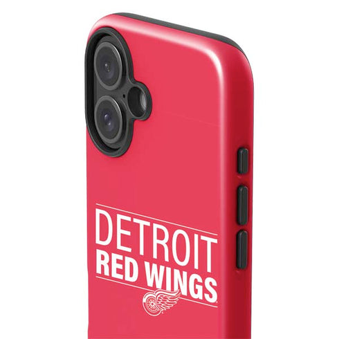 NHL Detroit Red Wings Lineup iPhone 16 Plus Impact Case