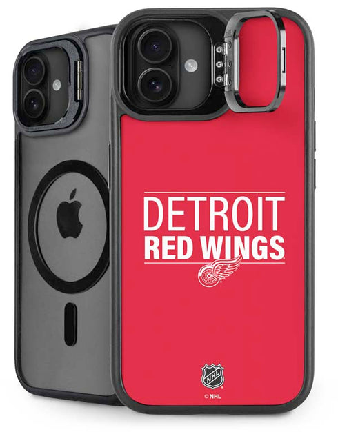 NHL Detroit Red Wings Lineup iPhone 16 Plus Kickstand Case