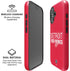NHL Detroit Red Wings Lineup iPhone 16 Plus Magsafe Impact Case