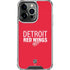 NHL Detroit Red Wings Lineup iPhone 16 Pro Max Clear Case