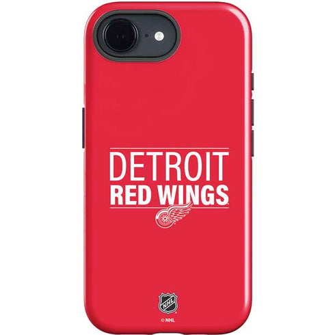 NHL Detroit Red Wings Lineup iPhone 16e Impact Case