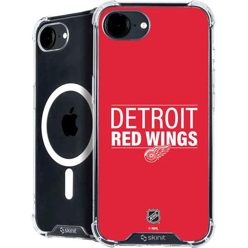 NHL Detroit Red Wings Lineup iPhone 16e MagSafe Case