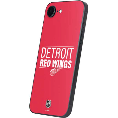 NHL Detroit Red Wings Lineup iPhone 16e Skin