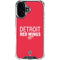 NHL Detroit Red Wings Lineup iPhone 17 Clear Case