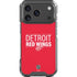 NHL Detroit Red Wings Lineup iPhone 18 Pro Clear Case