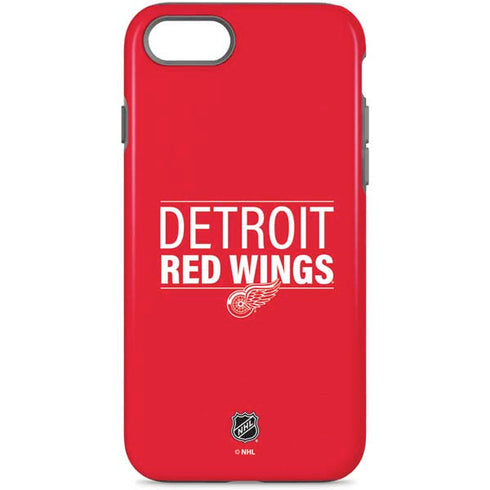 NHL Detroit Red Wings Lineup iPhone Cases