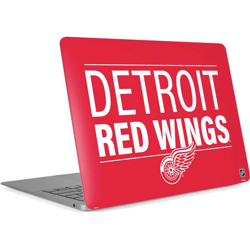 NHL Detroit Red Wings Lineup Apple MacBook Air Skin