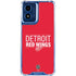 NHL Detroit Red Wings Lineup Moto G 5G (2024) Clear Case