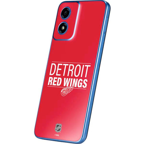 NHL Detroit Red Wings Lineup Moto G Play 4G (2024) Skin