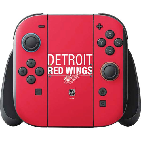 NHL Detroit Red Wings Lineup Nintendo Switch 2 (2025) with Joy-Con Skin