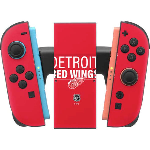 NHL Detroit Red Wings Lineup Nintendo Switch 2 (2025) Joy-Con Controller Skin