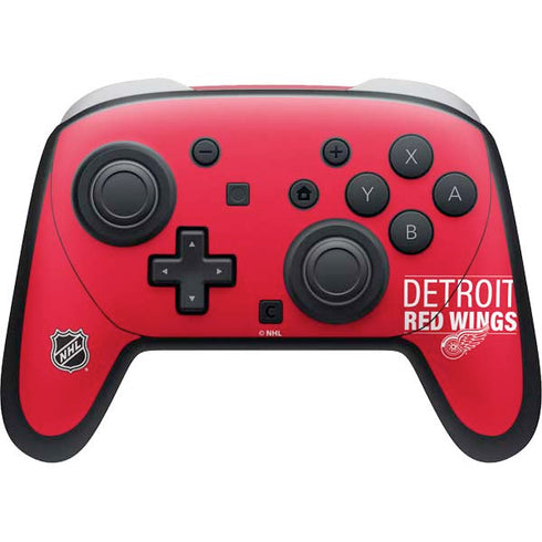 NHL Detroit Red Wings Lineup Nintendo Switch 2 (2025) Pro Controller Skin