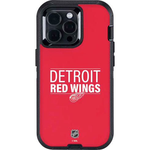 NHL Detroit Red Wings Lineup Otterbox Defender iPhone Skin