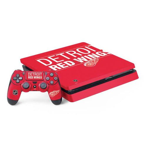 NHL Detroit Red Wings Lineup PlayStation PS4 Skins