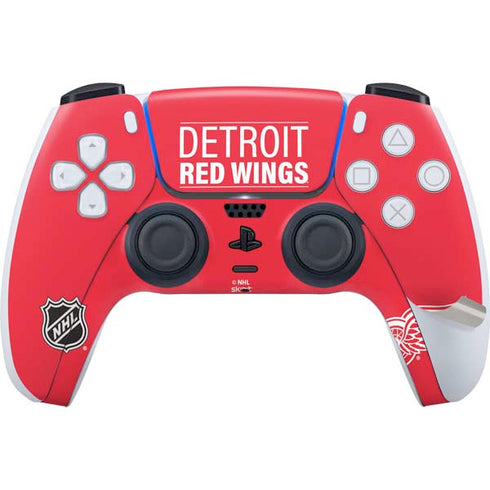 NHL Detroit Red Wings Lineup PS5 Pro Disk Bundle Skin