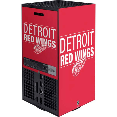 NHL Detroit Red Wings Lineup XBox Series X Digital Edition Bundle Skin