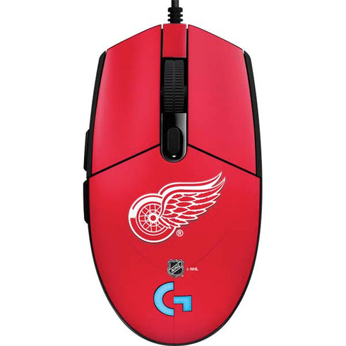 NHL Detroit Red Wings Solid Background G203 Prodigy RGB Wired Gaming Mouse Skin