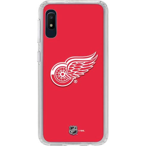 NHL Detroit Red Wings Solid Background Galaxy Cases