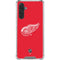 NHL Detroit Red Wings Solid Background Galaxy A17 Clear Case