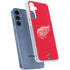 NHL Detroit Red Wings Solid Background Galaxy A35 5G Clear Case
