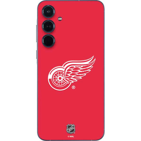 NHL Detroit Red Wings Solid Background Galaxy A36 5G Skin