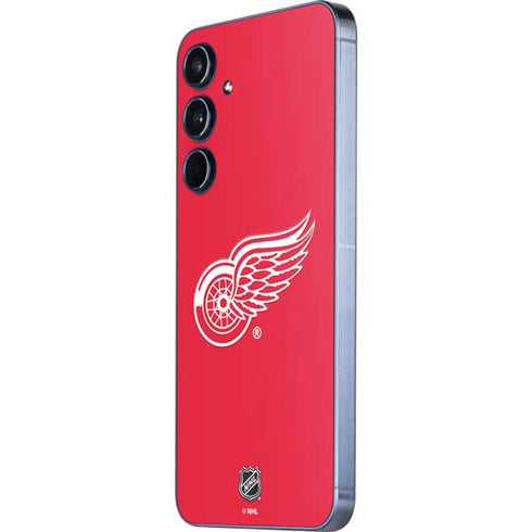 NHL Detroit Red Wings Solid Background Galaxy A36 5G Skin