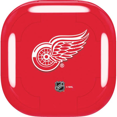 NHL Detroit Red Wings Solid Background Galaxy Buds Live Skin