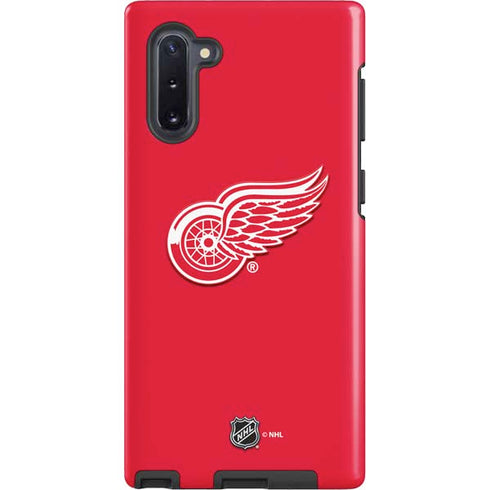 NHL Detroit Red Wings Solid Background Galaxy Cases