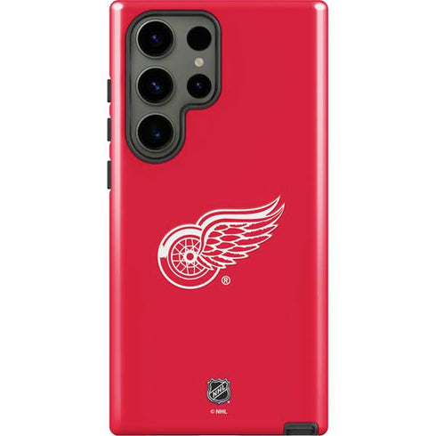 NHL Detroit Red Wings Solid Background Galaxy S23 Ultra Pro Case
