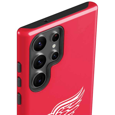 NHL Detroit Red Wings Solid Background Galaxy S23 Ultra Pro Case