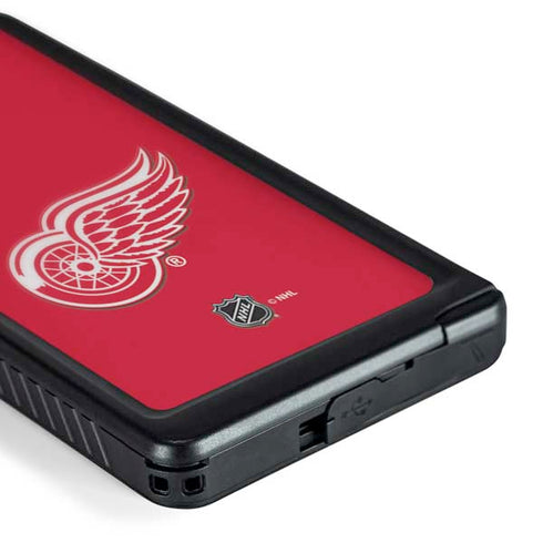 NHL Detroit Red Wings Solid Background Galaxy S24 Ultra Waterproof Case