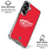 NHL Detroit Red Wings Solid Background Galaxy S26 Plus Clear Case