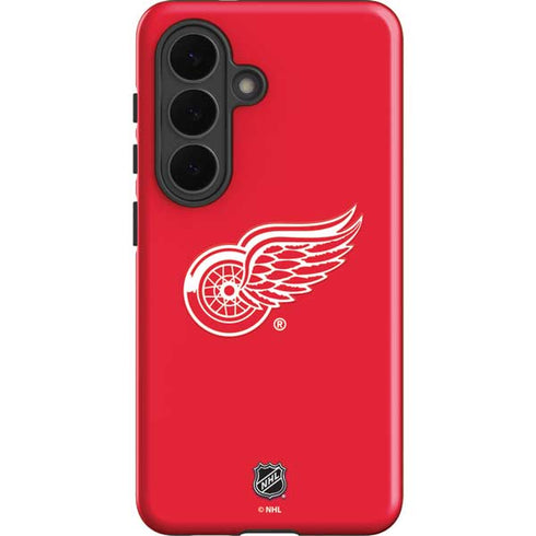 NHL Detroit Red Wings Solid Background Galaxy S26 Plus Impact Case