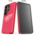 NHL Detroit Red Wings Solid Background Galaxy S26 Ultra Impact Case