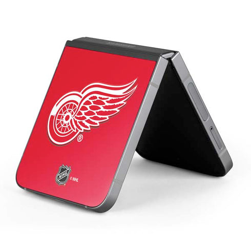 NHL Detroit Red Wings Solid Background Galaxy Z Flip6 Skin