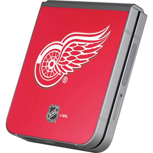 NHL Detroit Red Wings Solid Background Galaxy Z Flip6 Skin