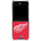 NHL Detroit Red Wings Solid Background Galaxy Z Flip6 Clear Case