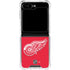 NHL Detroit Red Wings Solid Background Galaxy Z Flip6 Clear Case