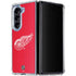 NHL Detroit Red Wings Solid Background Galaxy Z Fold5 5G Clear Case