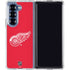 NHL Detroit Red Wings Solid Background Galaxy Z Fold6 Clear Case