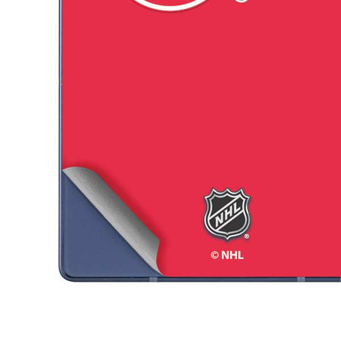 NHL Detroit Red Wings Solid Background Galaxy Z Fold6 Skin