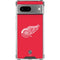 NHL Detroit Red Wings Solid Background Google Pixel 8a Clear Case