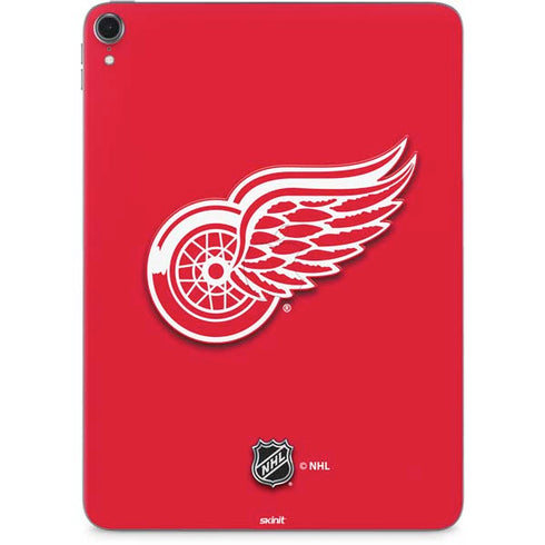NHL Detroit Red Wings Solid Background Apple iPad Pro Skin