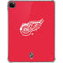 NHL Detroit Red Wings Solid Background iPad Pro 11in (2024) Clear Case