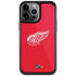 NHL Detroit Red Wings Solid Background iPhone Cases