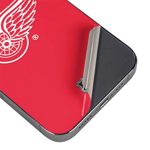 NHL Detroit Red Wings Solid Background iPhone 15 Pro Max Skin