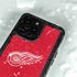 NHL Detroit Red Wings Solid Background iPhone 15 Pro Waterproof Case