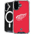 NHL Detroit Red Wings Solid Background iPhone 16 MagSafe Case