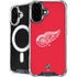NHL Detroit Red Wings Solid Background iPhone 16 Plus MagSafe Case