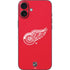 NHL Detroit Red Wings Solid Background iPhone 16 Plus Skin